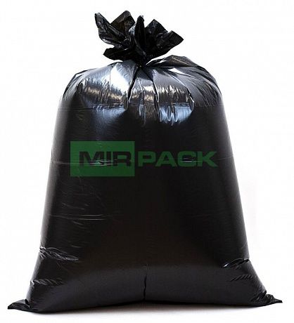 Мешки для строительного мусора 240 л, 70 мкм, 10 шт. 93x130 см, черные, серия Стройка - Вид 3