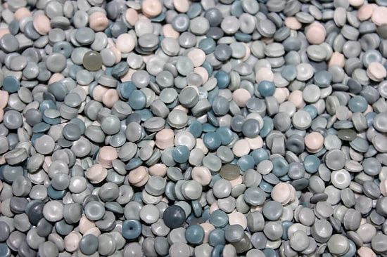 Вторичная гранула ПНД экструзионная с ПВД смесь для производства ПСД - Вид 1